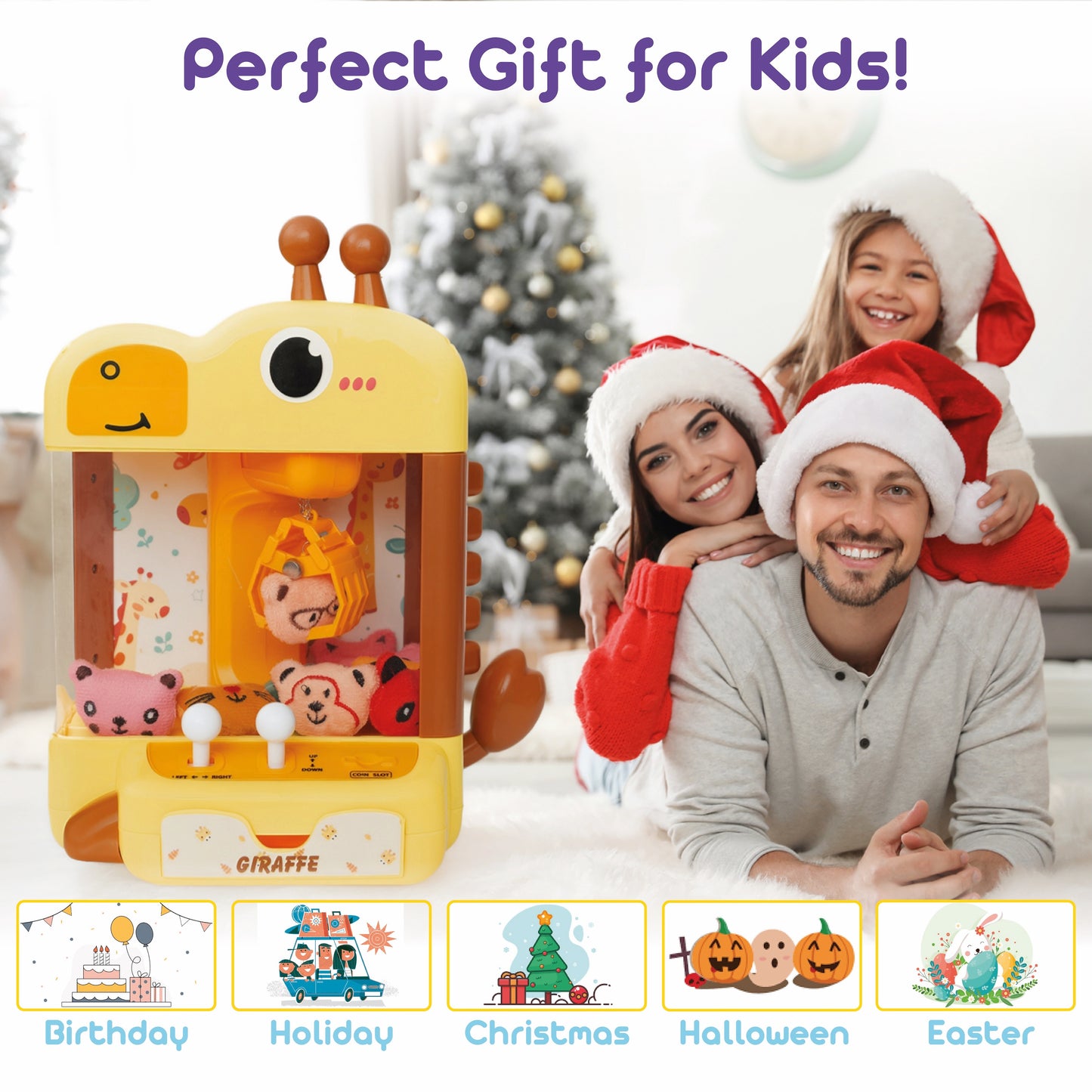 Claw Machine for Kids - Giraffe